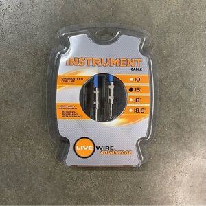 Live Wire Advantage Instrument Cable